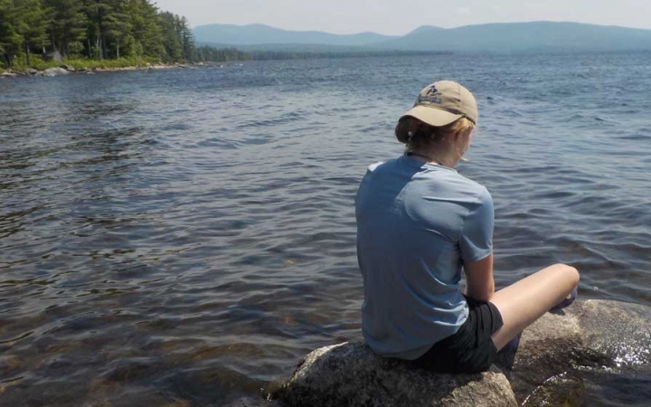 high schooler reflects on canoeing course